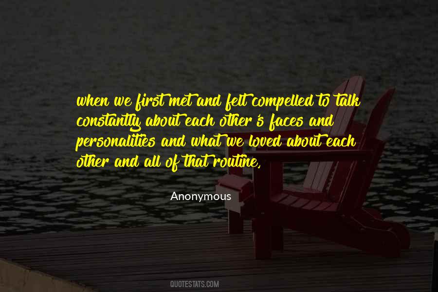 When I First Met Her Quotes #212857