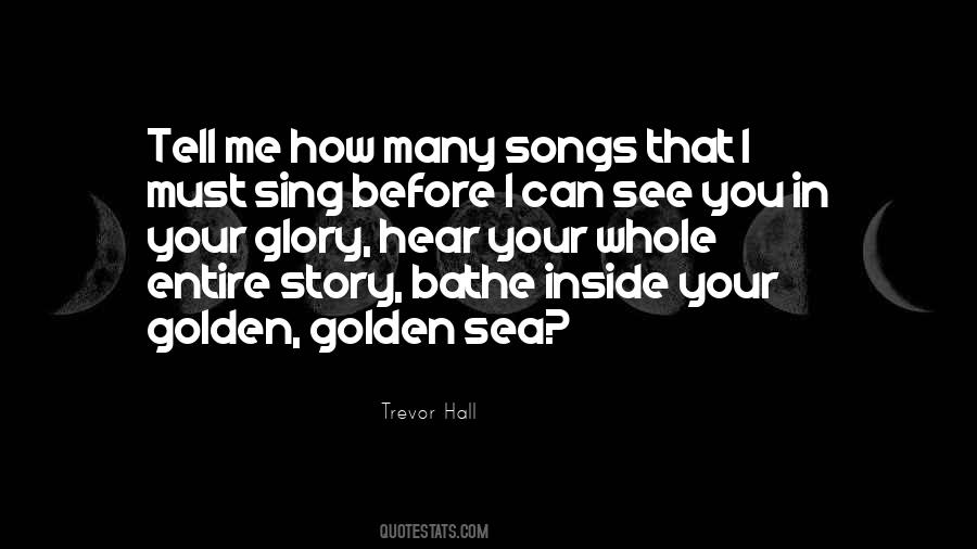 When I Hear You Sing Quotes #287172
