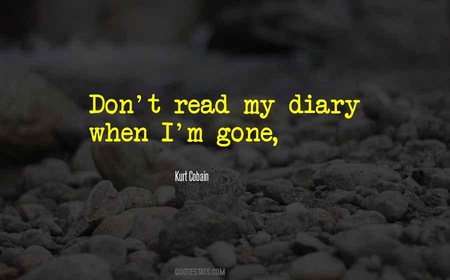 When I M Gone Quotes #327026