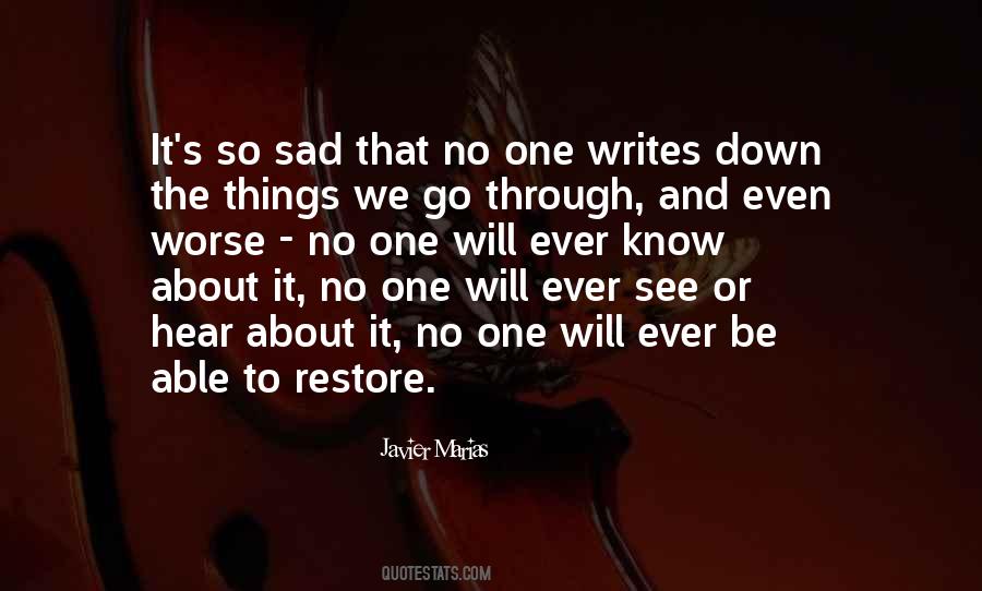 When I See You Sad Quotes #210416