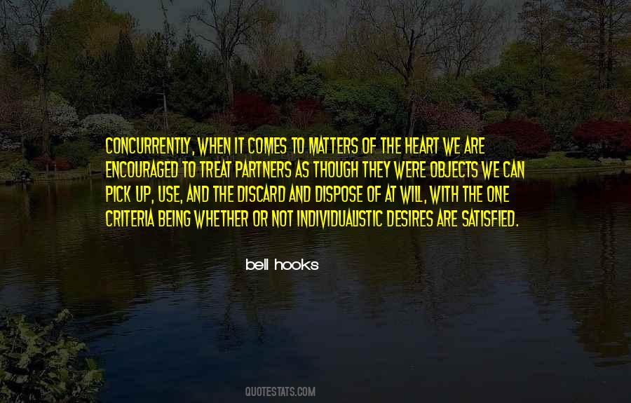 When It Comes To Matters Of The Heart Quotes #1824499