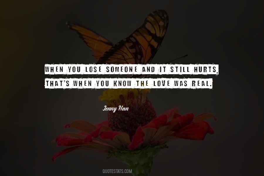 When It's Real Love Quotes #1613060