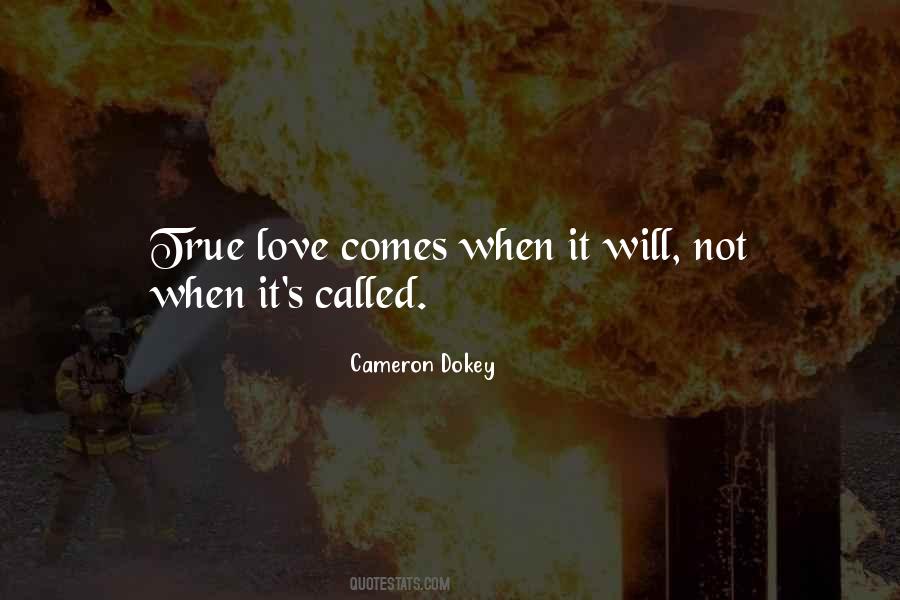 When It's True Love Quotes #31118