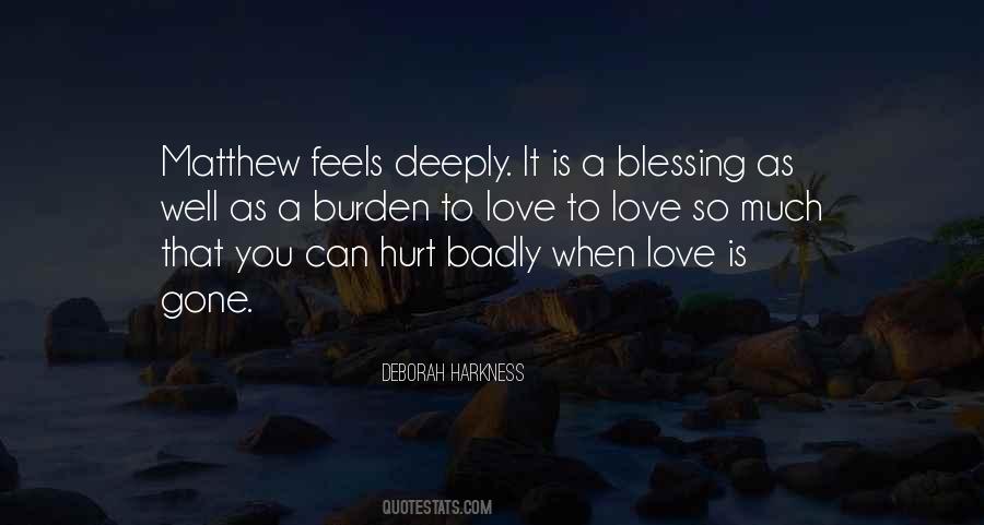 When Love Hurt Quotes #626923