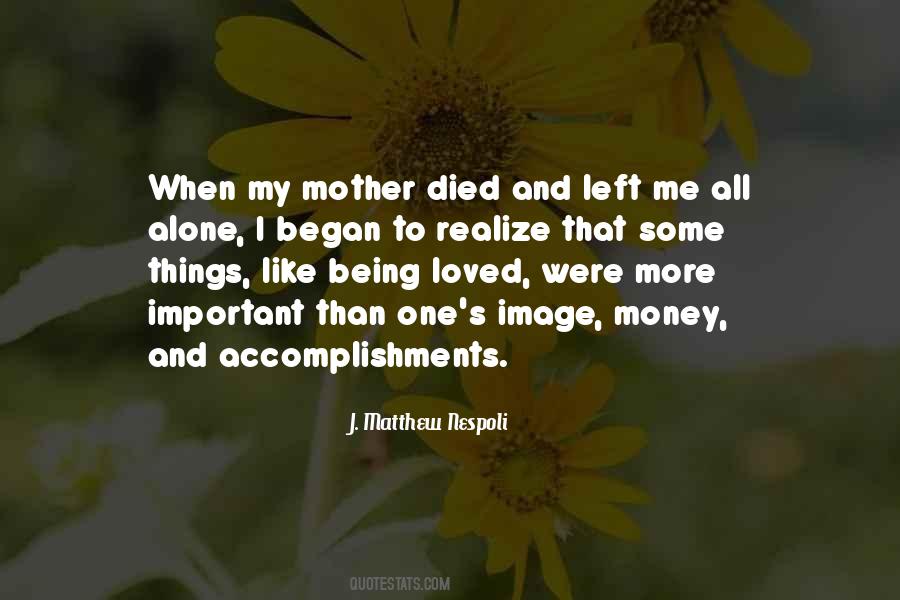 When Mother Died Quotes #1799383