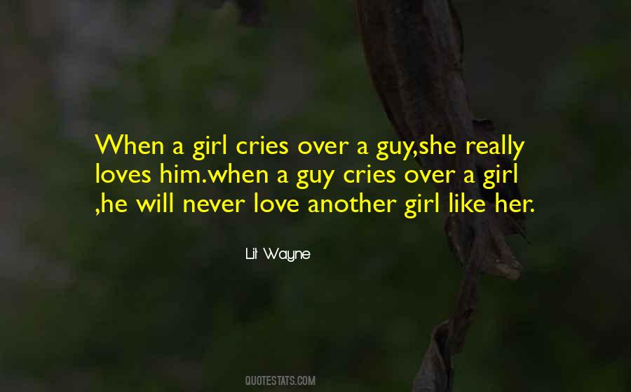 When She Cries Quotes #215280