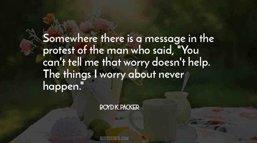 When Things Don't Happen Quotes #23589
