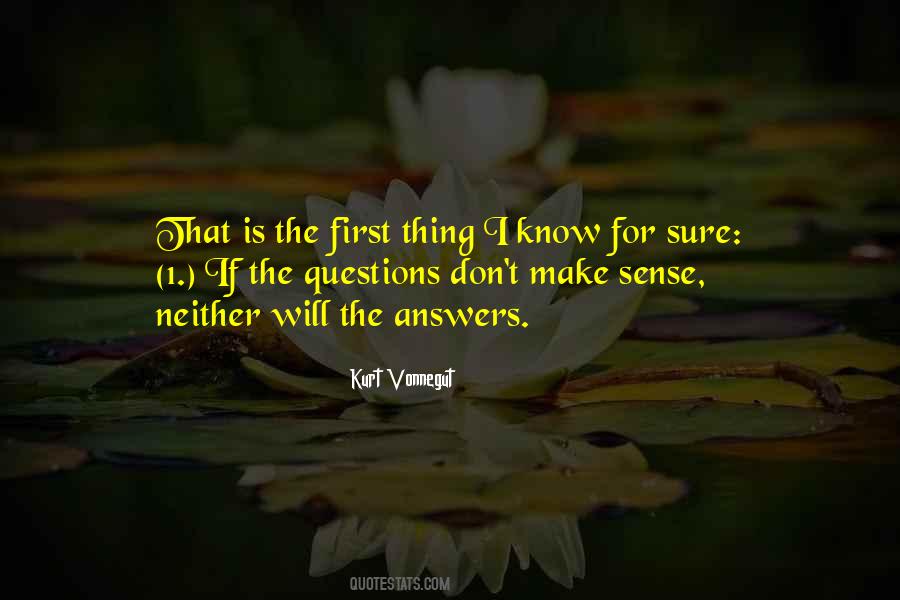 When Things Don't Make Sense Quotes #104961
