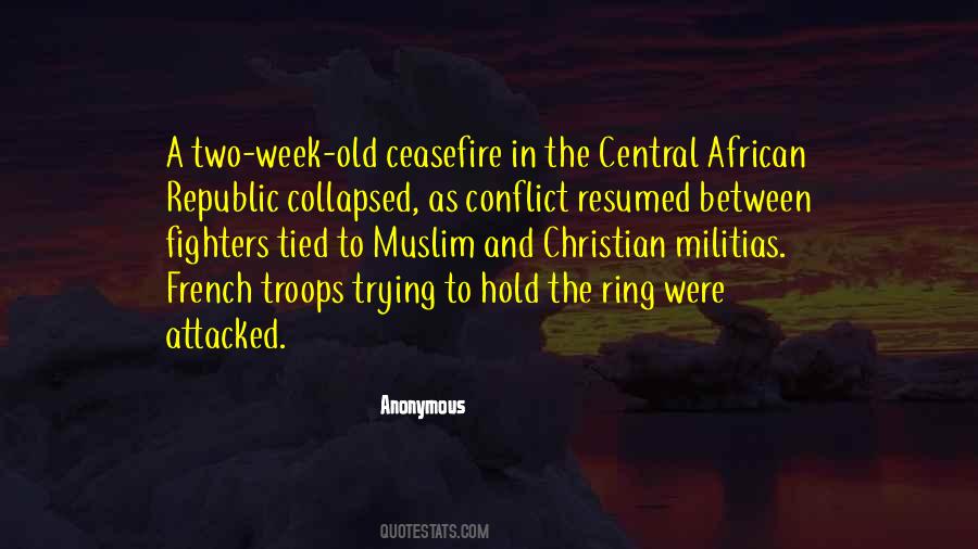 Quotes About Ceasefire #1004764