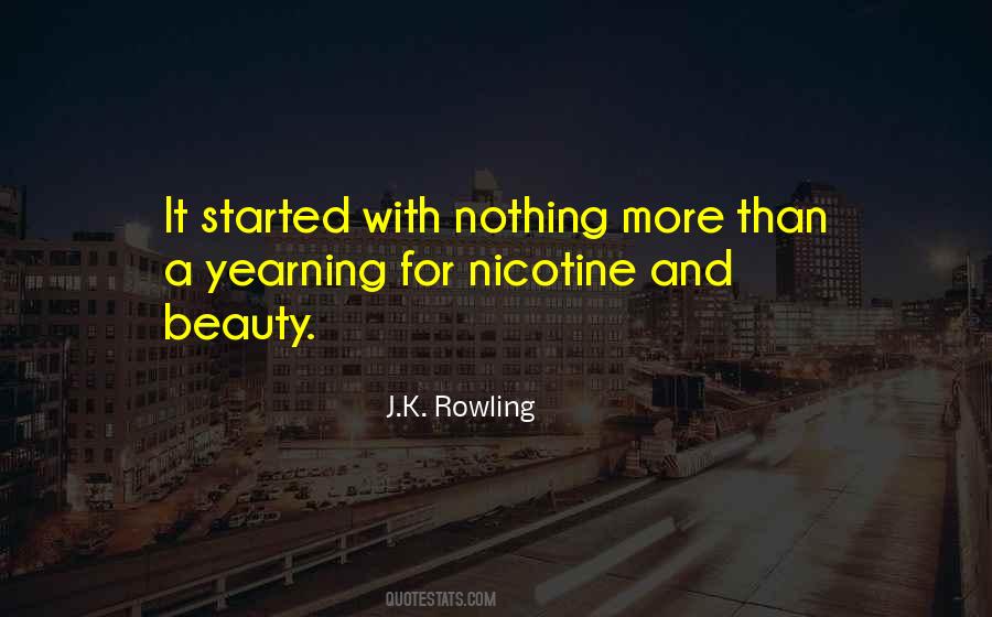 Quotes About Nicotine #119112