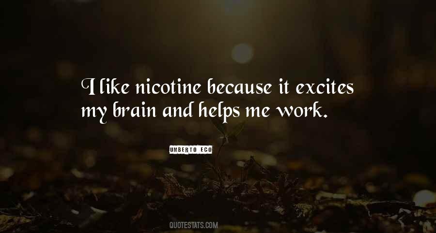 Quotes About Nicotine #1785885