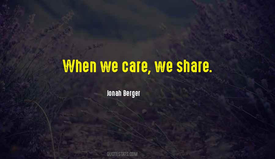 When We Care Quotes #238460