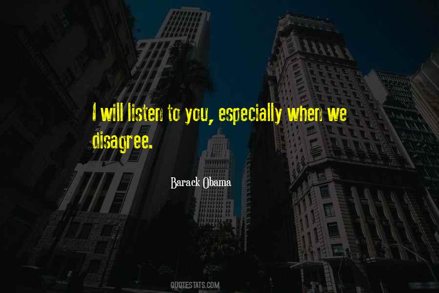 When We Disagree Quotes #399253