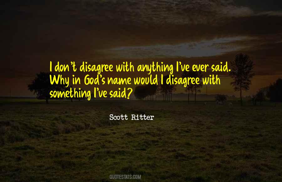 When We Disagree Quotes #77563