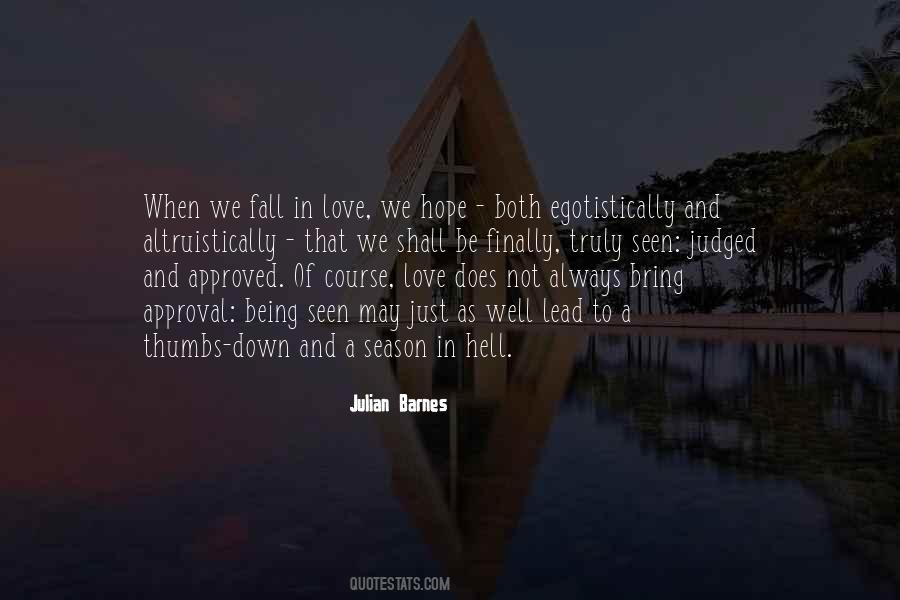 When We Fall In Love Quotes #976543