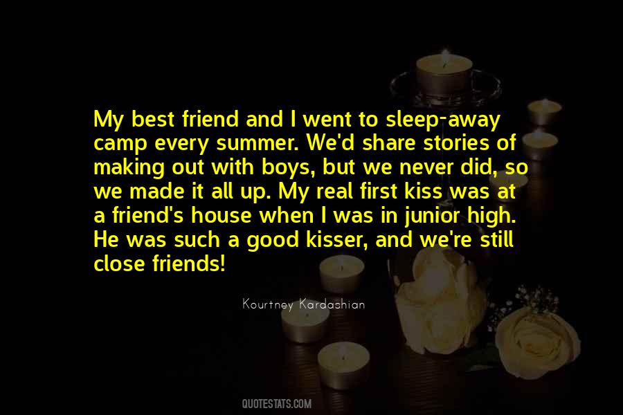 When We Kiss Quotes #1262852