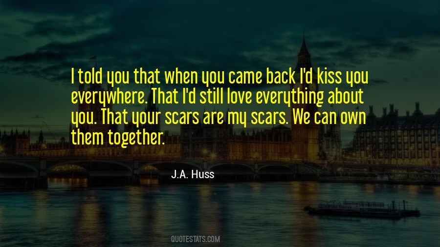 When We Kiss Quotes #535372