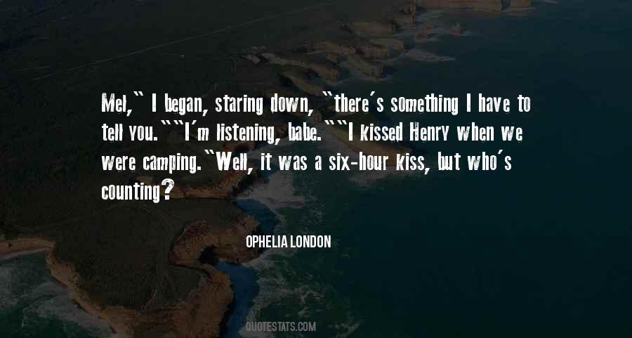 When We Kissed Quotes #1876336