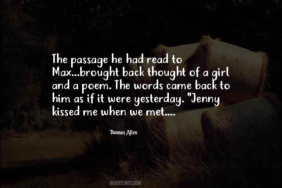 When We Kissed Quotes #971350