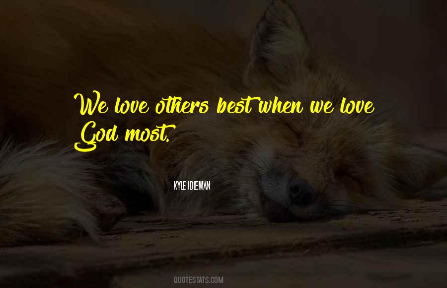 When We Love Quotes #1240548