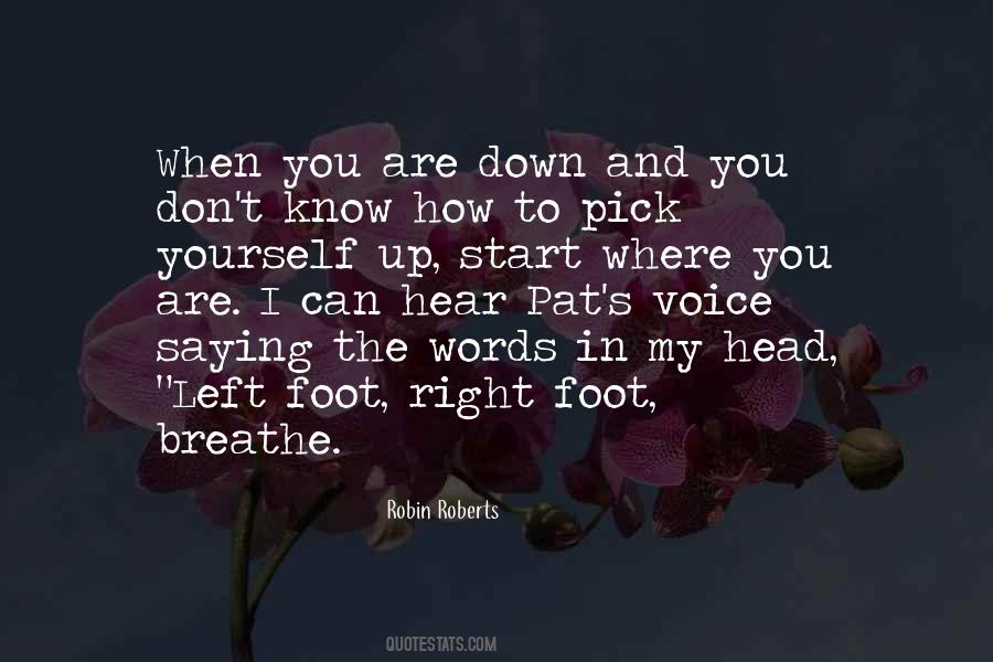 When You Are Down Quotes #21686