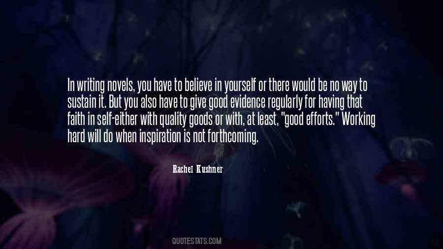 When You Believe In Yourself Quotes #1273759