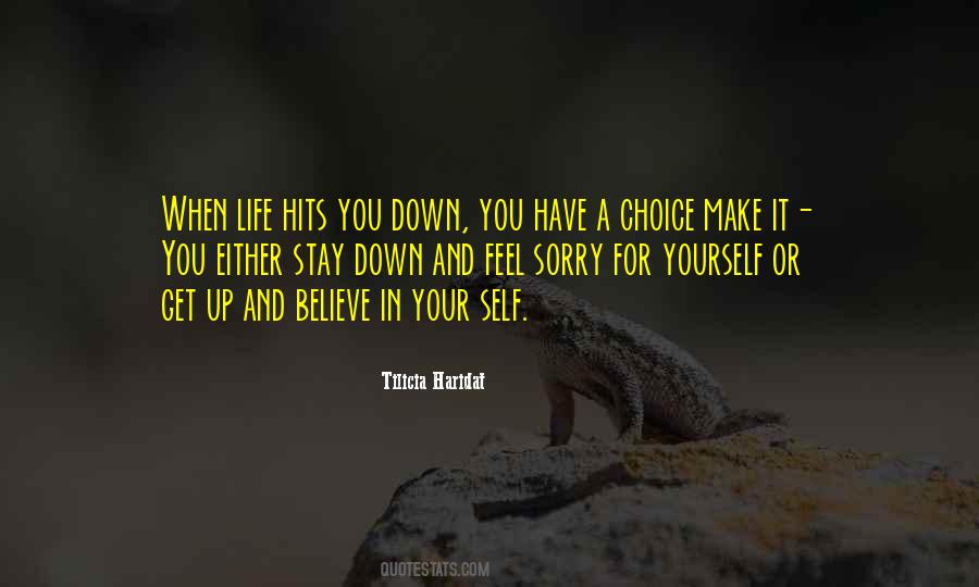 When You Believe In Yourself Quotes #324692