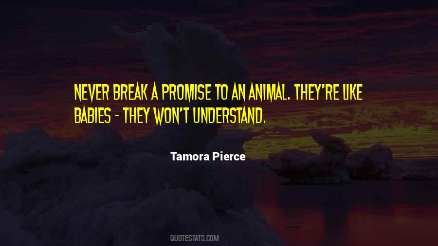 When You Break A Promise Quotes #314618