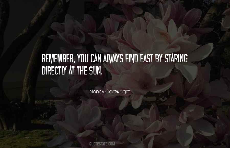 Quotes About Staring At The Sun #534804