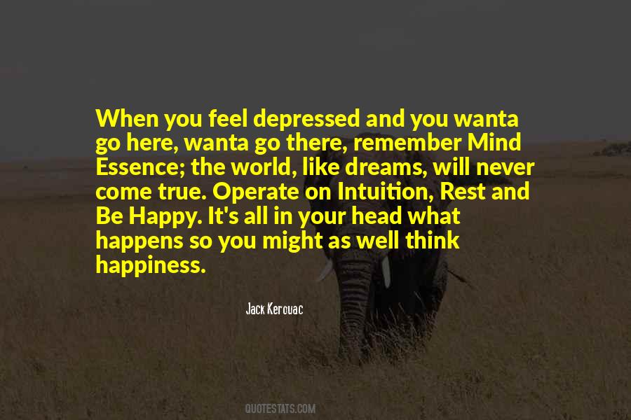 When You Feel Happy Quotes #1271721