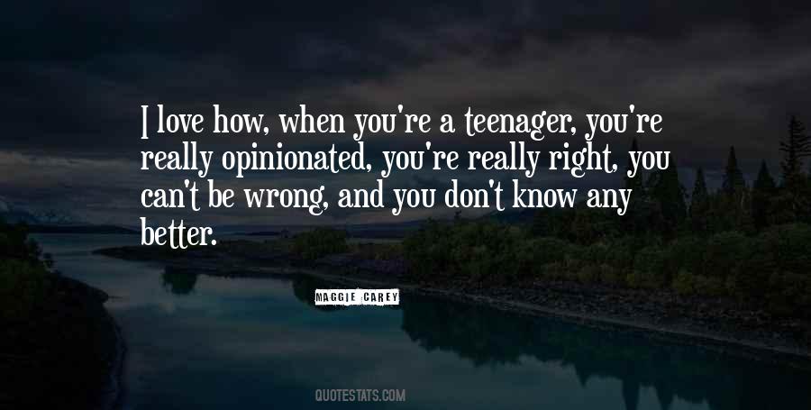 When You Know You're Right Quotes #1512380