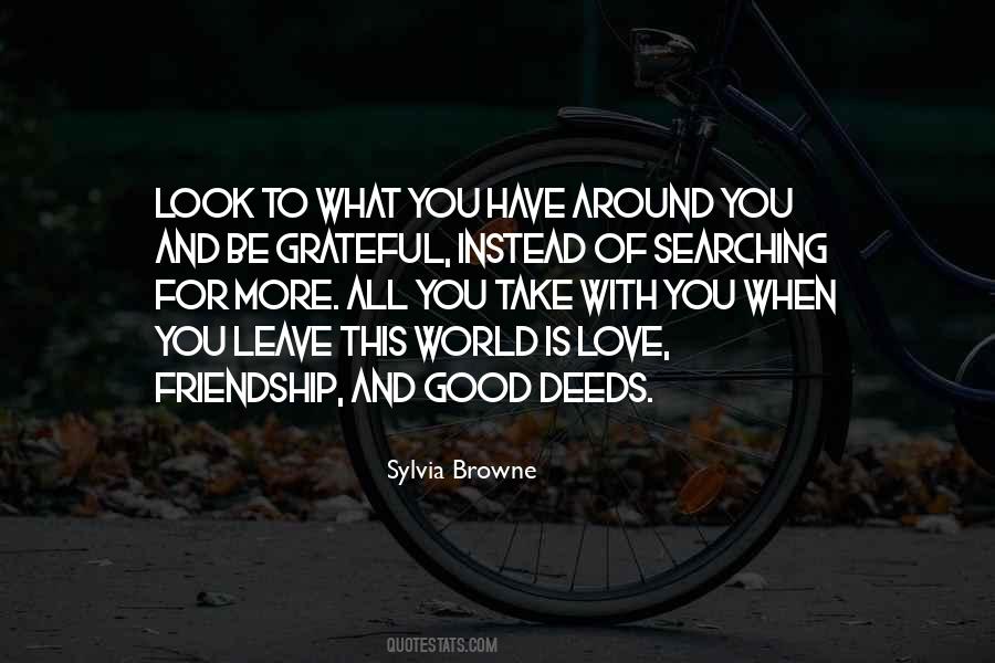 When You Leave This World Quotes #1690035