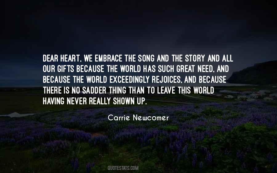 When You Leave This World Quotes #23205