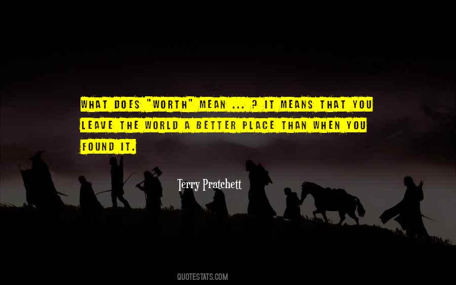 When You Leave This World Quotes #96108