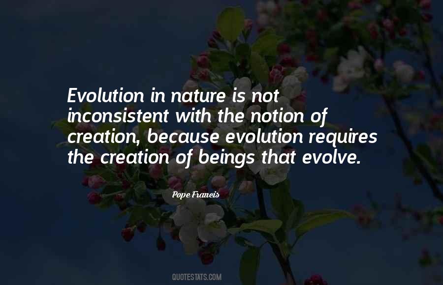 Quotes About Theory Of Evolution #1014050