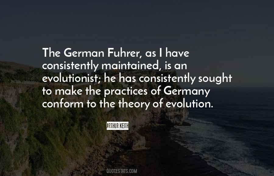 Quotes About Theory Of Evolution #1297286