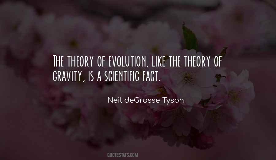 Quotes About Theory Of Evolution #1420030