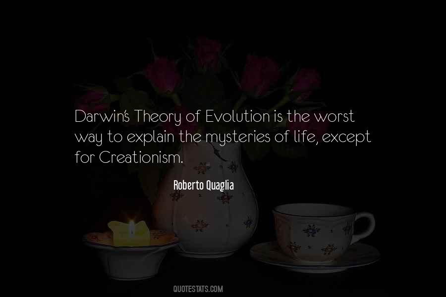 Quotes About Theory Of Evolution #1422480
