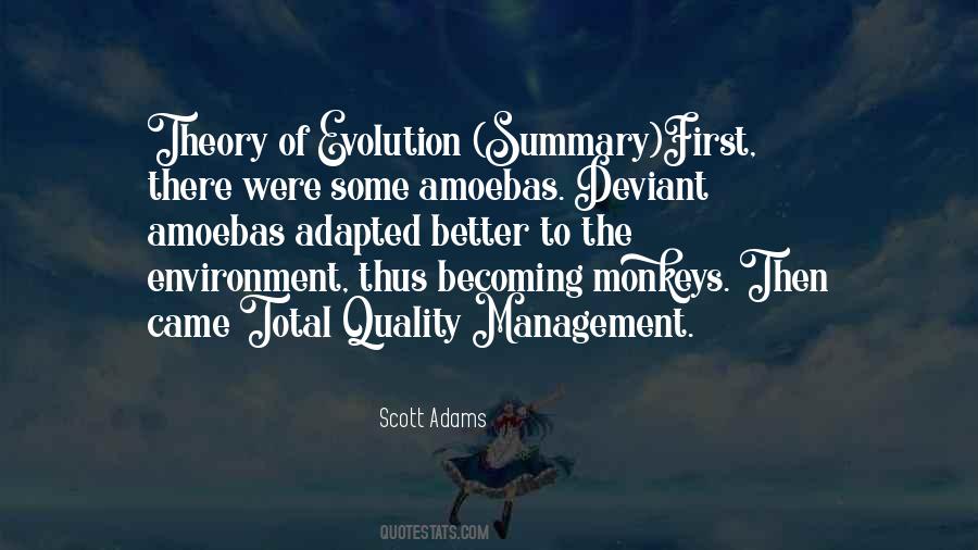 Quotes About Theory Of Evolution #242658
