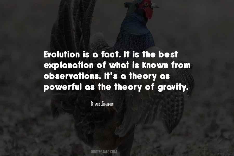 Quotes About Theory Of Evolution #330816