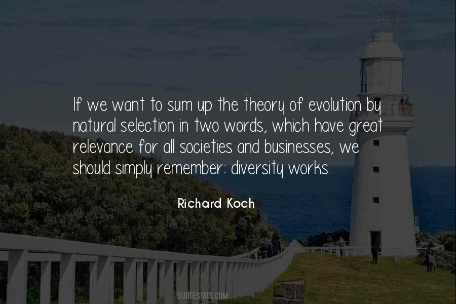 Quotes About Theory Of Evolution #354048