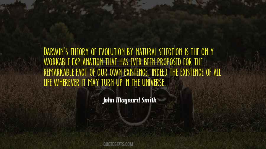Quotes About Theory Of Evolution #633901