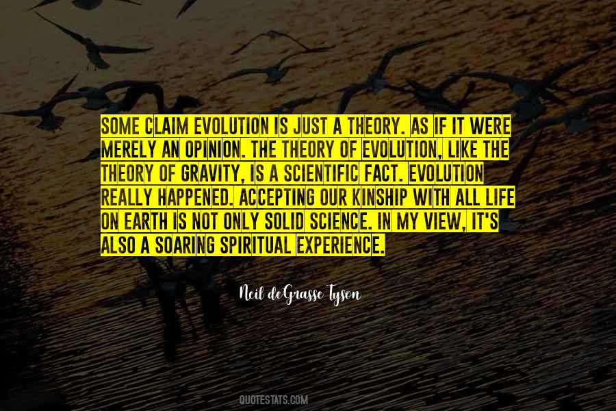Quotes About Theory Of Evolution #676939
