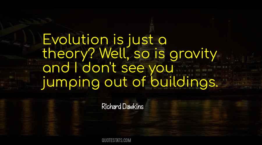 Quotes About Theory Of Evolution #825187