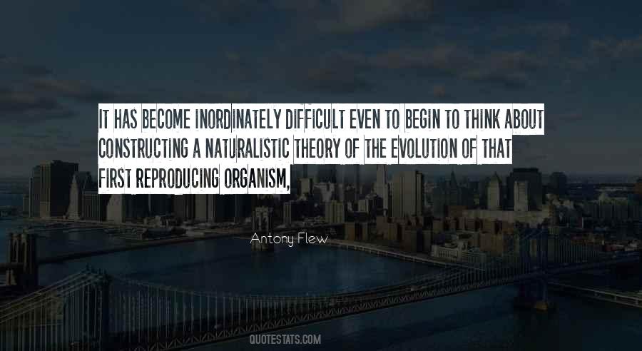 Quotes About Theory Of Evolution #913680