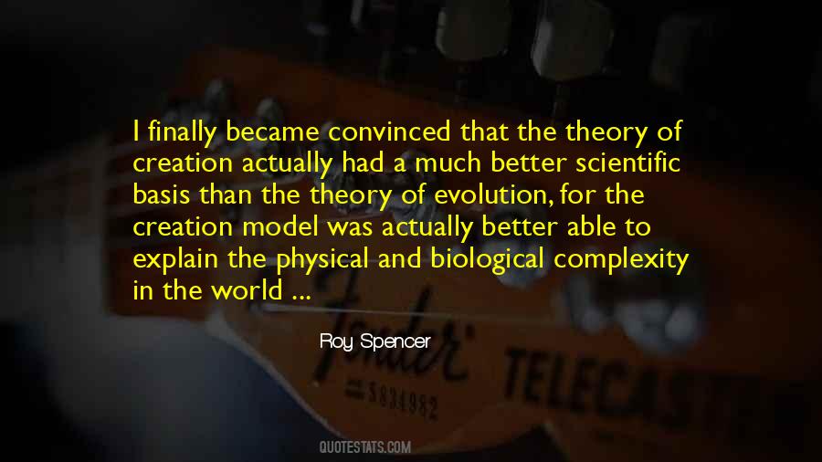 Quotes About Theory Of Evolution #943075