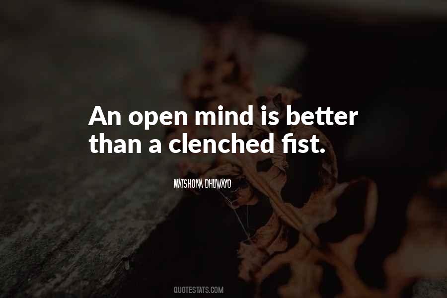 When You Open Your Mind Quotes #132446