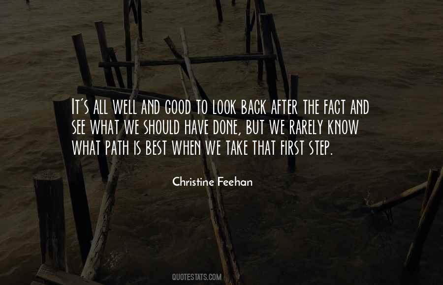 When You Take A Step Back Quotes #842246