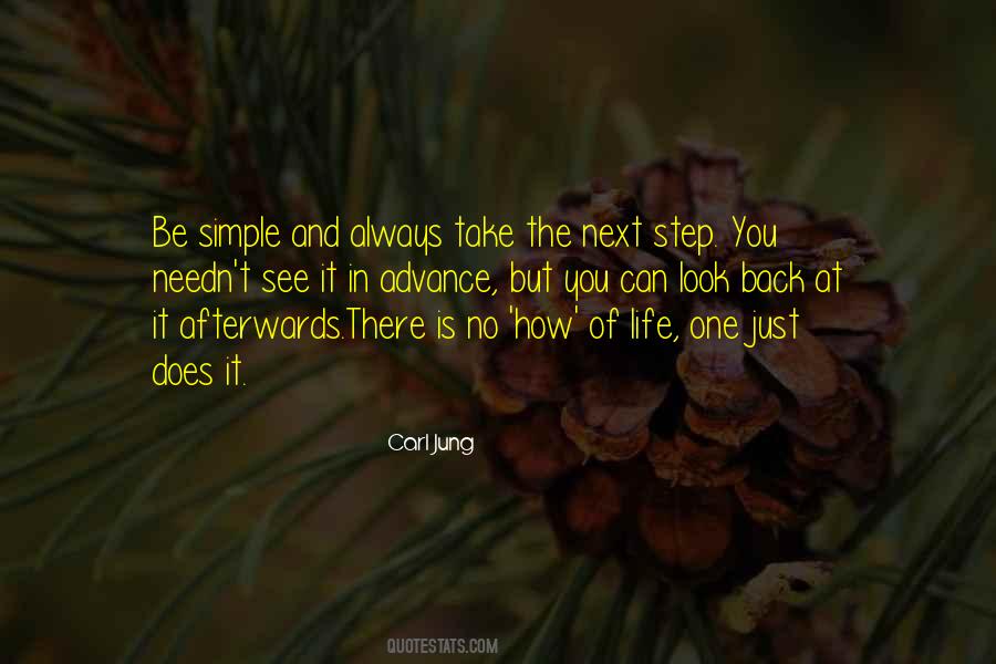 When You Take A Step Back Quotes #875077