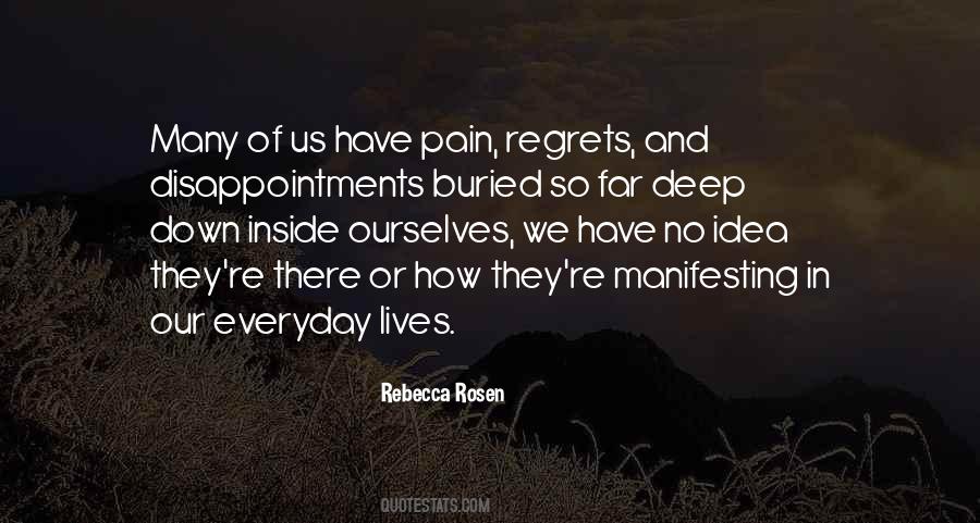 Quotes About Deep Pain #413148